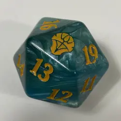 OVERSIZED MTG D20 Spindown Life Counter Dice - DOMINARIA UNITED - Image 1
