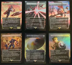 MTG Marvel Secret Lair Captain America Foil Edition + Groot - Image 3