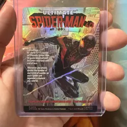 MTG: Miles Morales Marvel's Spider-man (0234) (Borderless) FOIL - Image 4