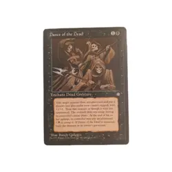MTG Dance of the Dead - Ice Age - LP - Rare Black Enchantment - Vintage Magic - Image 1
