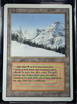 Taiga BGS 9.5 GEM MINT - 9.5++ (x2 10's) - Revised 3rd Edition MTG - Rare - Image 2