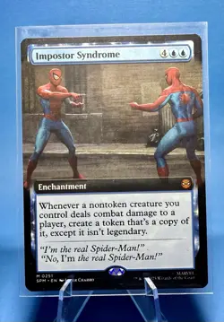 Impostor Syndrome (Extended Art) Marvel's Spider-Man Regular MTG - Image 1