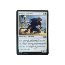 MTG Magic The Gathering Oreskos Swiftclaw Creatur Card Magic 2015 M15 - Image 1