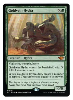 Goldvein Hydra - Outlaws of Thunder Junction - #167 - MTG - Image 1