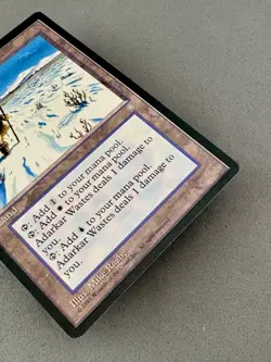 Adarkar Wastes Ice Age Rare Regular-MTG-Never Played NM-Dual Land “Pain Land” - Image 4