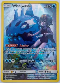 Wishiwashi 240/236 (Secret Rare) (NM) - SM Cosmic Eclipse - Full Art Pokemon TCG - Image 1