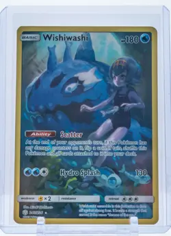 Wishiwashi 240/236 (Secret Rare) (NM) - SM Cosmic Eclipse - Full Art Pokemon TCG - Image 3