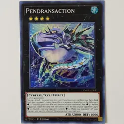 Pendransaction - LIOV-EN083 - NM - Super Rare - 1st ed - Yugioh - Image 1