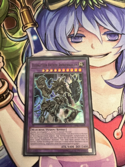ULTIMATE ANCIENT GEAR GOLEM GERMAN OP05-EN009 DE009 NEAR MINT YUGIOH TCG - Image 1