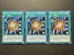 3x Super Polymerization | RYMP-EN029 | Secret Rares | MP | YuGiOh! - Image 1