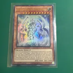 Yugioh Armed Dragon LV10 White BLVO-EN005 Ultra Rare 1st Ed NM - Image 1