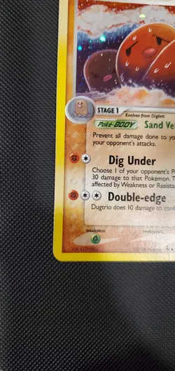 Dugtrio 5/100 Crystal Guardians Holo Rare Pokemon Card NM/VLP - Image 5