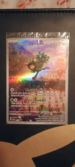 Teal Mask Ogerpon 123 Sv: Scarlet & Violet Promo Cards Holo - Image 1