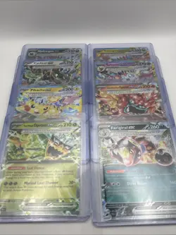 🔥 Pokemon TCG - Textured Full Art 8 Card Lot - Multiple Sets - NM/MT ⁉ - Image 1