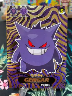 Shadow Gengar #94 - Gold Holo - Crystal Collection 2024 - Pokemon Card - Image 1