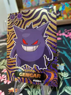 Shadow Gengar #94 - Gold Holo - Crystal Collection 2024 - Pokemon Card - Image 3