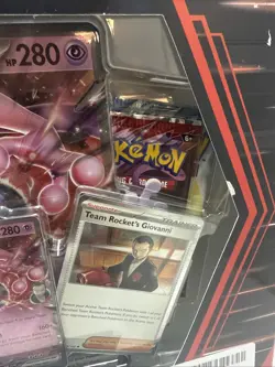 Pokemon TCG Team Rocket's Mewtwo ex Box Cards - New in Box Sealed - Image 3