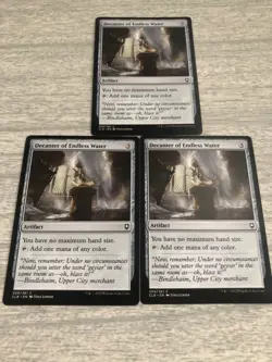 3X Decanter of Endless Water Commander Legends:Battle for Baldurs Gate FREE SHIP - Image 1