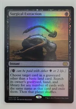 Surgical Extraction FOIL 94 Double Masters 2022 2X2 MINT MTG EDH - Image 1