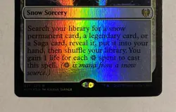 *FOIL* SEARCH FOR GLORY KALDHEIM MTG WHITE SNOW SORCERY RARE NM - Image 3