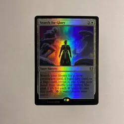 *FOIL* SEARCH FOR GLORY KALDHEIM MTG WHITE SNOW SORCERY RARE NM - Image 4