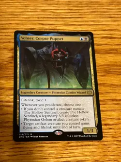 MTG Phyrexia: All Will Be One Venser Corpse Puppet - Image 1