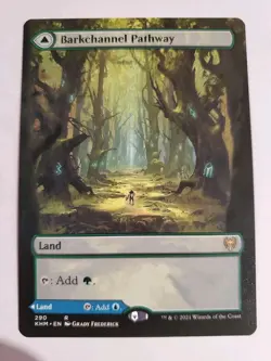 Barkchannel Pathway (Borderless) Kaldheim Regular - Image 1