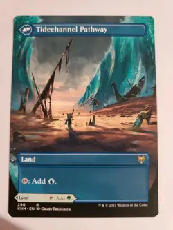 Barkchannel Pathway (Borderless) Kaldheim Regular - Image 2