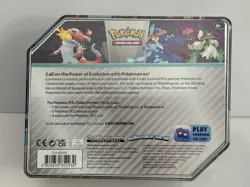 Pokemon TCG Paldea Partners Tin Quaquaval ex Booster Packs Sealed - Image 2
