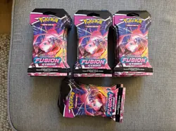 Pokemon SWSH Fusion Strike Sleeved Booster Pack x 36 Sealed (Booster Box Eqv.) - Image 1