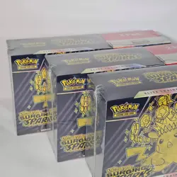 3x Surging Sparks ETB & Booster Bundle Costco Set - LOT OF 3 - Pokemon - SEALED - Image 2