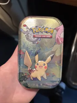 Pokemon TCG: Kanto Friends Mini Tin Pikachu New/Factory Sealed - Image 1