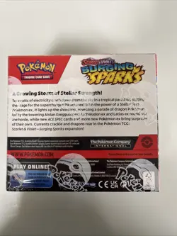 Pokemon TCG Scarlet Violet Surging Sparks Booster Box English New Factory Sealed - Image 3