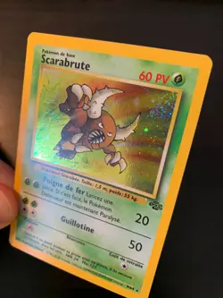 Carte Pokemon : Scarabrute 9/64 Edition 2 Jungle Wizards Francaise - Image 4