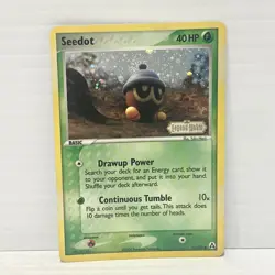 Seedot 61/92 - Pokemon TCG Legend Maker - Reverse Holo NM - Image 1