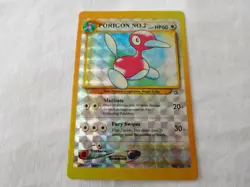 Pokemon Holo Prism Vending Sticker Neo Genesis Porigon Porygon + Porygon 2 - Image 4