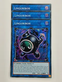 Yu Gi Oh - 3x MP25-EN142 Linguriboh - Prismatic Secret Rare - Image 1