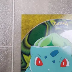 2000 Topps Pokemon TV Animation Series 2 #PC2 Bulbasaur PC4 Squirtle Clear Card - Image 4