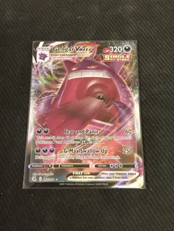 Gengar VMAX 157/264 Fusion Strike Full Art Ultra Rare Holo Pokemon Card - Image 1