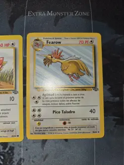 Fearow 36/64 & Spearow 62/64 Jungle 2 Card Lot Pokemon 1999 - Image 2