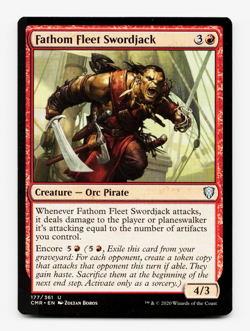 Fathom Fleet Swordjack [Commander Legends] MTG Magic NM/M 🔥 - Image 1