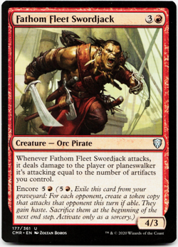 Fathom Fleet Swordjack [Commander Legends] MTG Magic NM/M 🔥 - Image 3