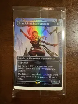Magic: The Gathering MTG Mary Jane Iron Spider Stark Upgrade Marvel Legends - Image 1