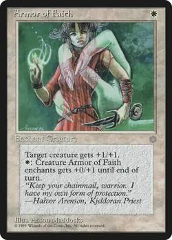 Armor of Faith | ICE Ice Age | NM | MTG - Image 1
