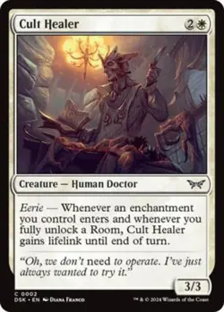 Cult Healer Duskmourn: House of Horror [MTG] 2 - Image 1
