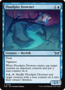 Floodpits Drowner Duskmourn: House of Horror [MTG] 59 - Image 1
