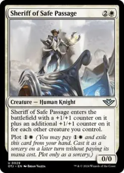 Sheriff of Safe Passage Outlaws of Thunder Junction [MTG] 29 - Image 1