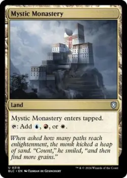 Mystic Monastery Commander: Bloomburrow [MTG] 318 - Image 1