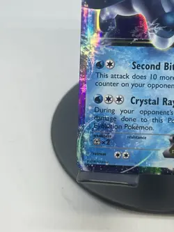 Pokemon TCG Glaceon EX 20/124 XY Fates Collide Ultra Rare LP - Image 4