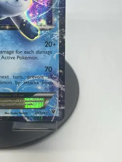 Pokemon TCG Glaceon EX 20/124 XY Fates Collide Ultra Rare LP - Image 5